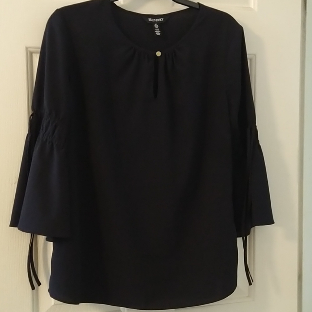 Black Ellen Tracy Blouse